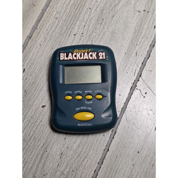 VTG 1997 Radica Pocket Slots Game & Radical Pocket Black Jack 21 Tested - Picture 8 of 11